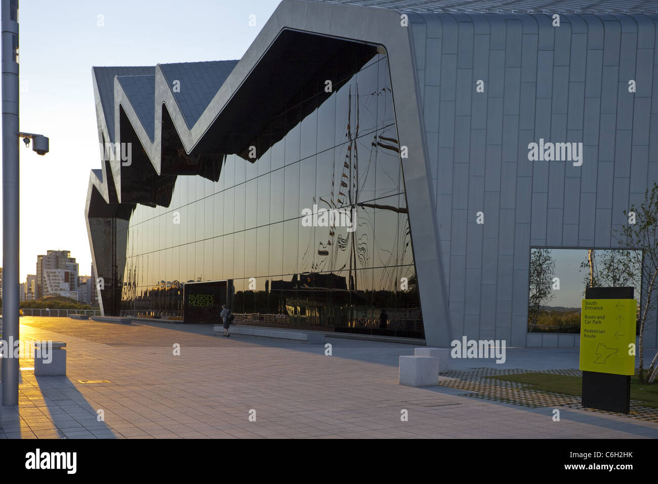 Glasgow Riverside Museum of Transport Banque D'Images