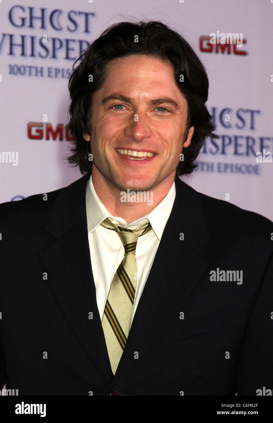 David Conrad partie pour le 100e épisode de la 'Ghost Whisperer' qui s'est tenue au Club XIV. Los Angeles, Californie - 01.03.10 Banque D'Images
