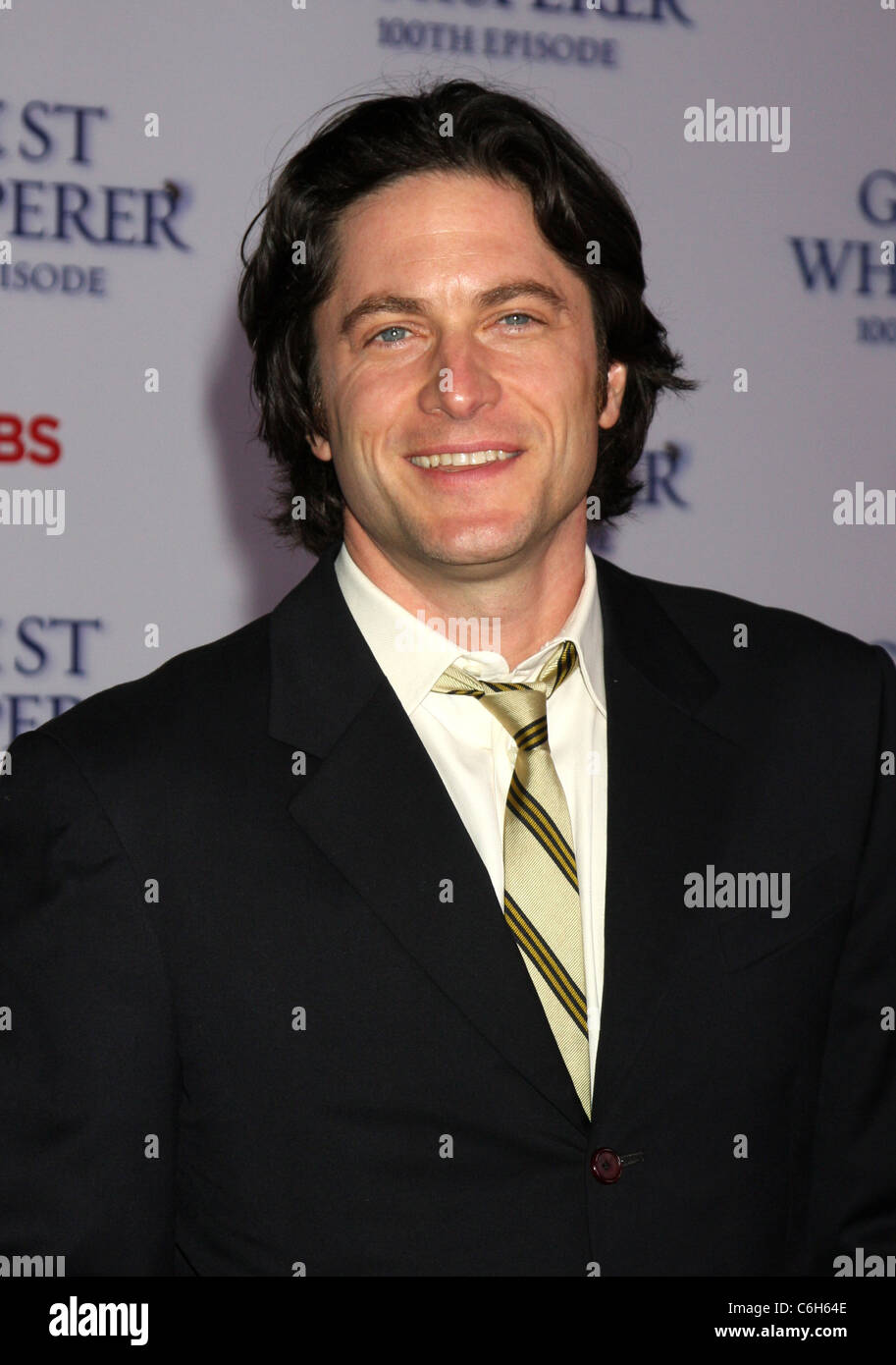David Conrad partie pour le 100e épisode de la 'Ghost Whisperer' qui s'est tenue au Club XIV. Los Angeles, Californie - 01.03.10 Banque D'Images
