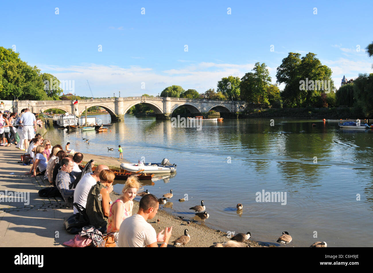 London Richmond Richmond upon Thames Banque D'Images