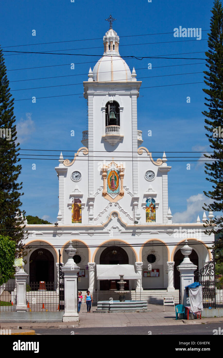 Église Guadalupe, San Salvador, El Salvador Banque D'Images