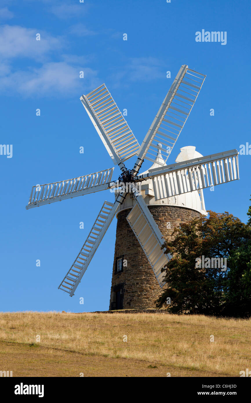 Heage Moulin un moulin en pierre navigué six village Heage derbyshire england uk gb eu Europe Banque D'Images