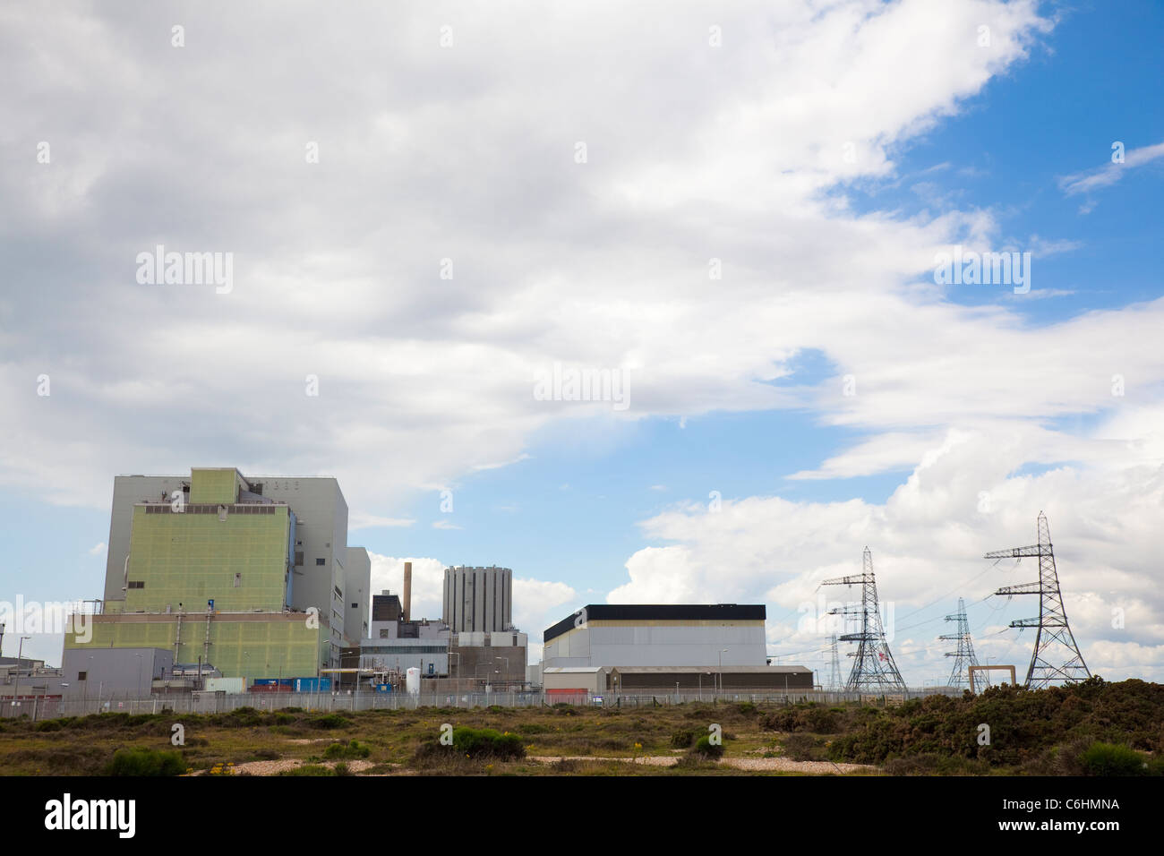 Centrales nucléaires dormeur, Kent, UK Banque D'Images