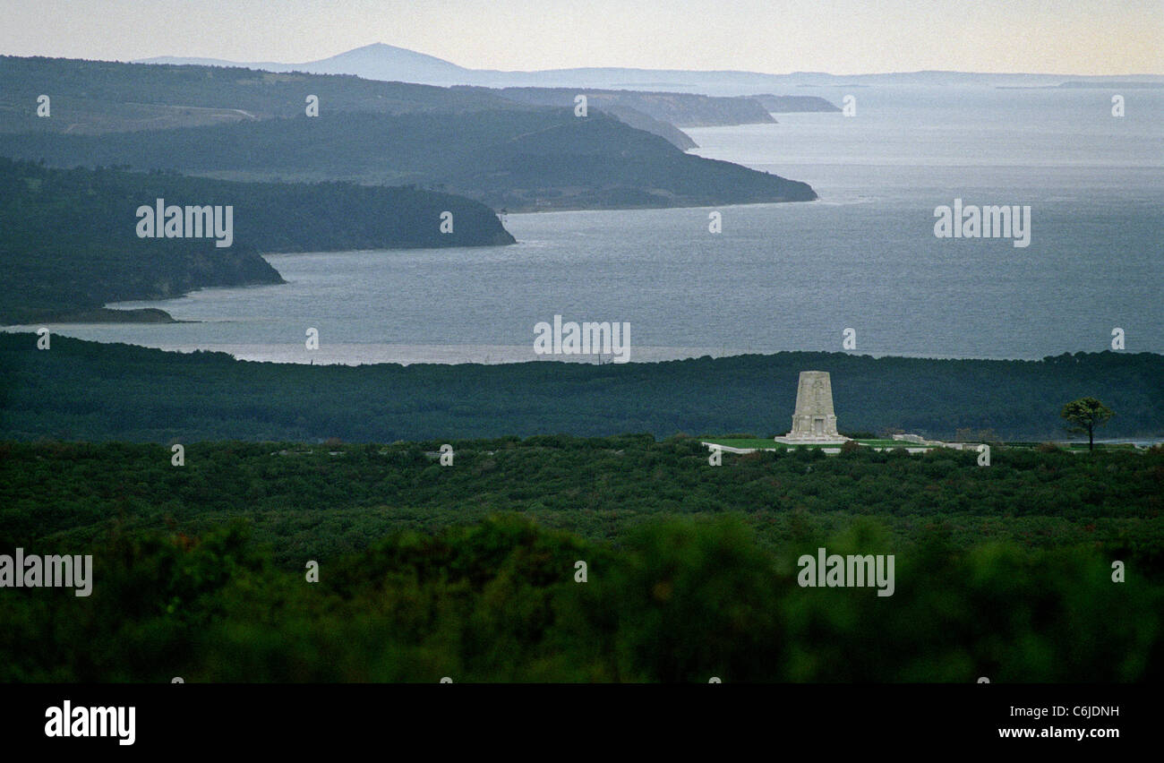 Cimetière de Lone Pine, de bataille de Gallipoli en Turquie de 1915 campagne. Maintenu par le Commonwealth War Graves Commission. Banque D'Images