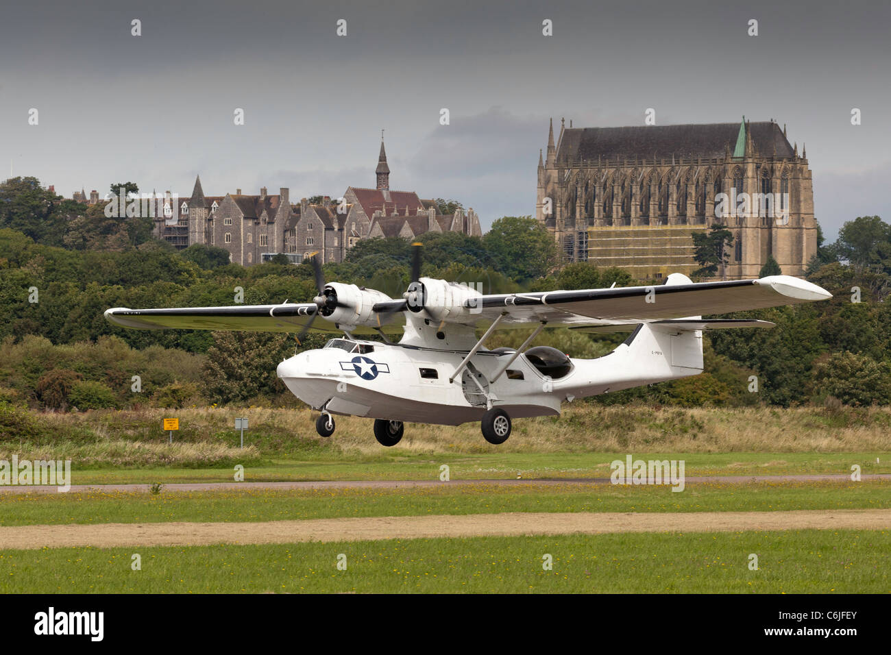 Un hydravion Catalina à Shoreham aérodrome en 2011 Banque D'Images