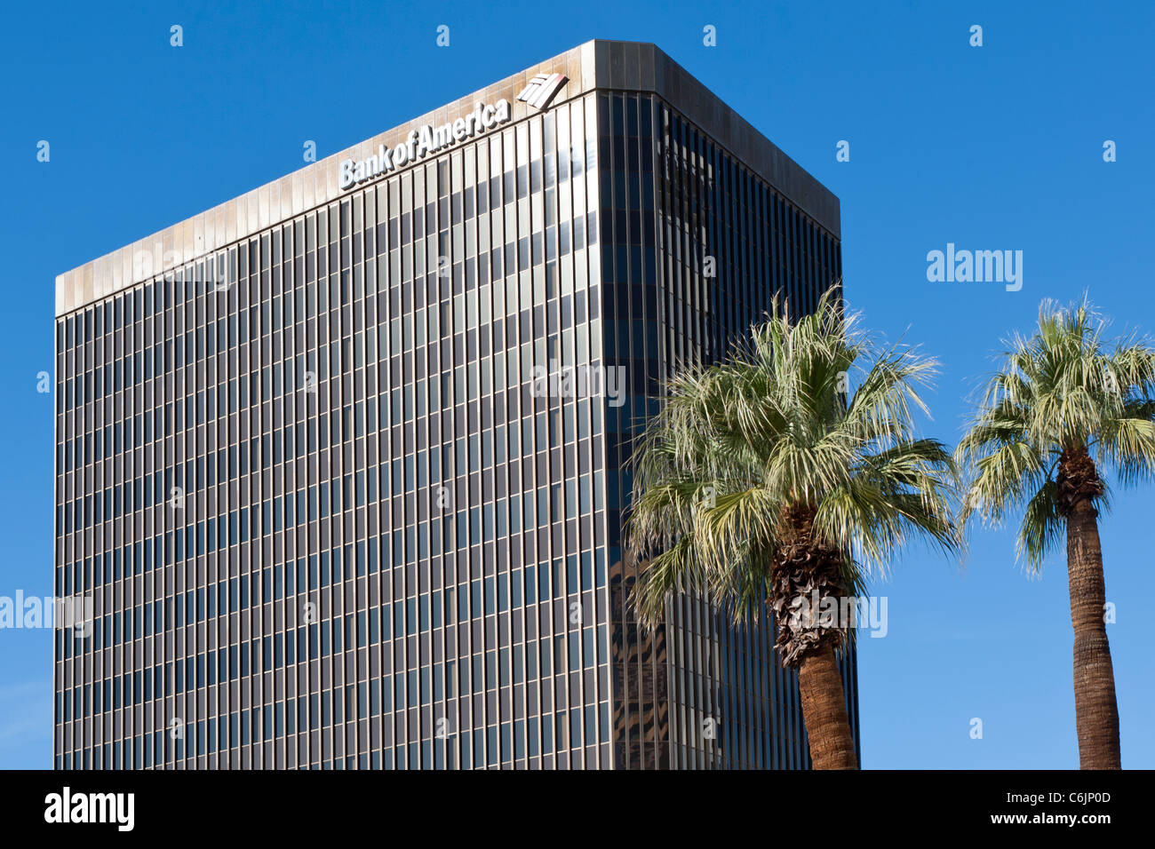 Bank of America Bank Building, dans le centre-ville de Phoenix, Arizona, USA Banque D'Images