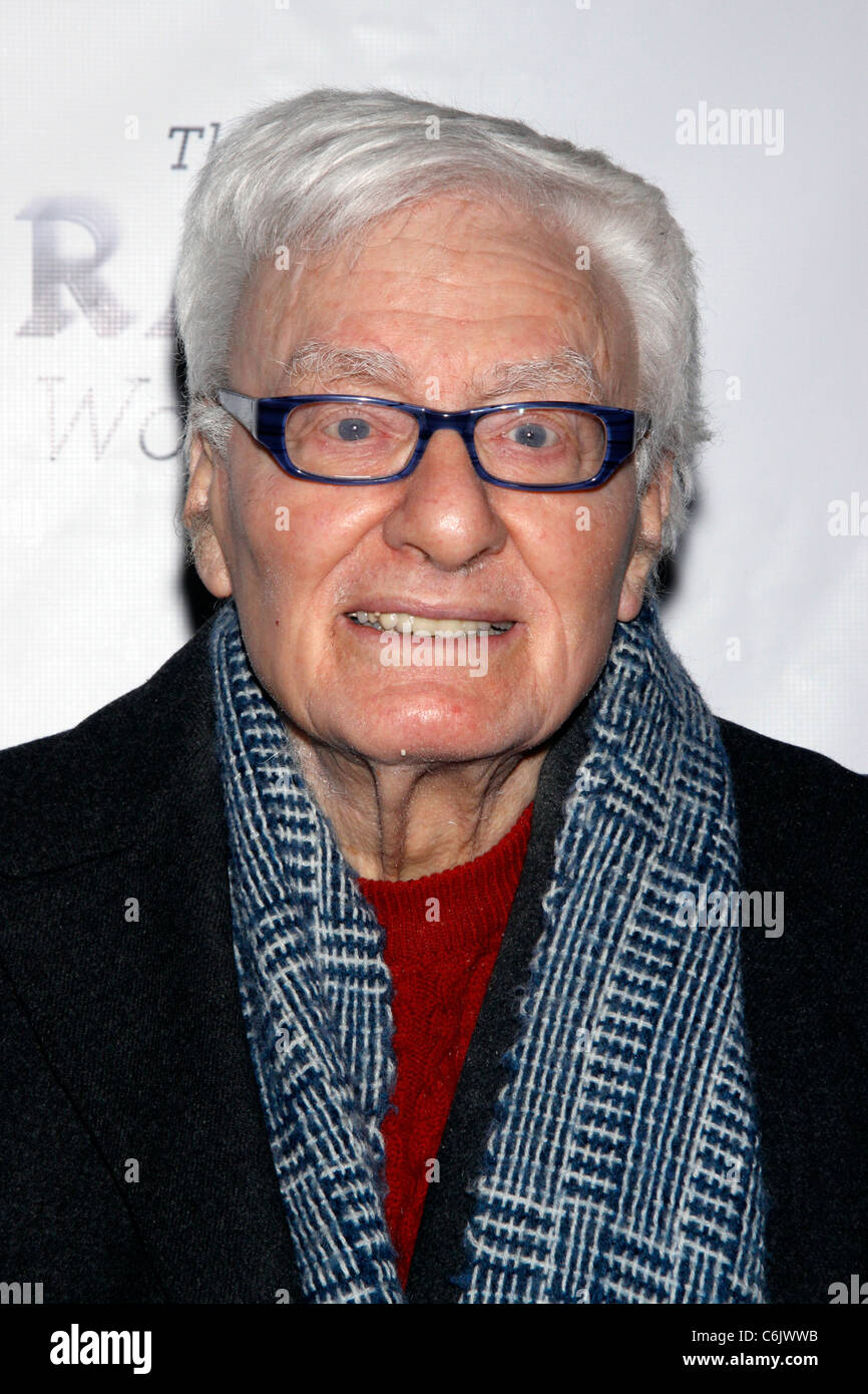 Peter Shaffer soirée d'ouverture pour la production de Broadway "The Miracle Worker" tenue au Circle In the Square Theatre. New York Banque D'Images