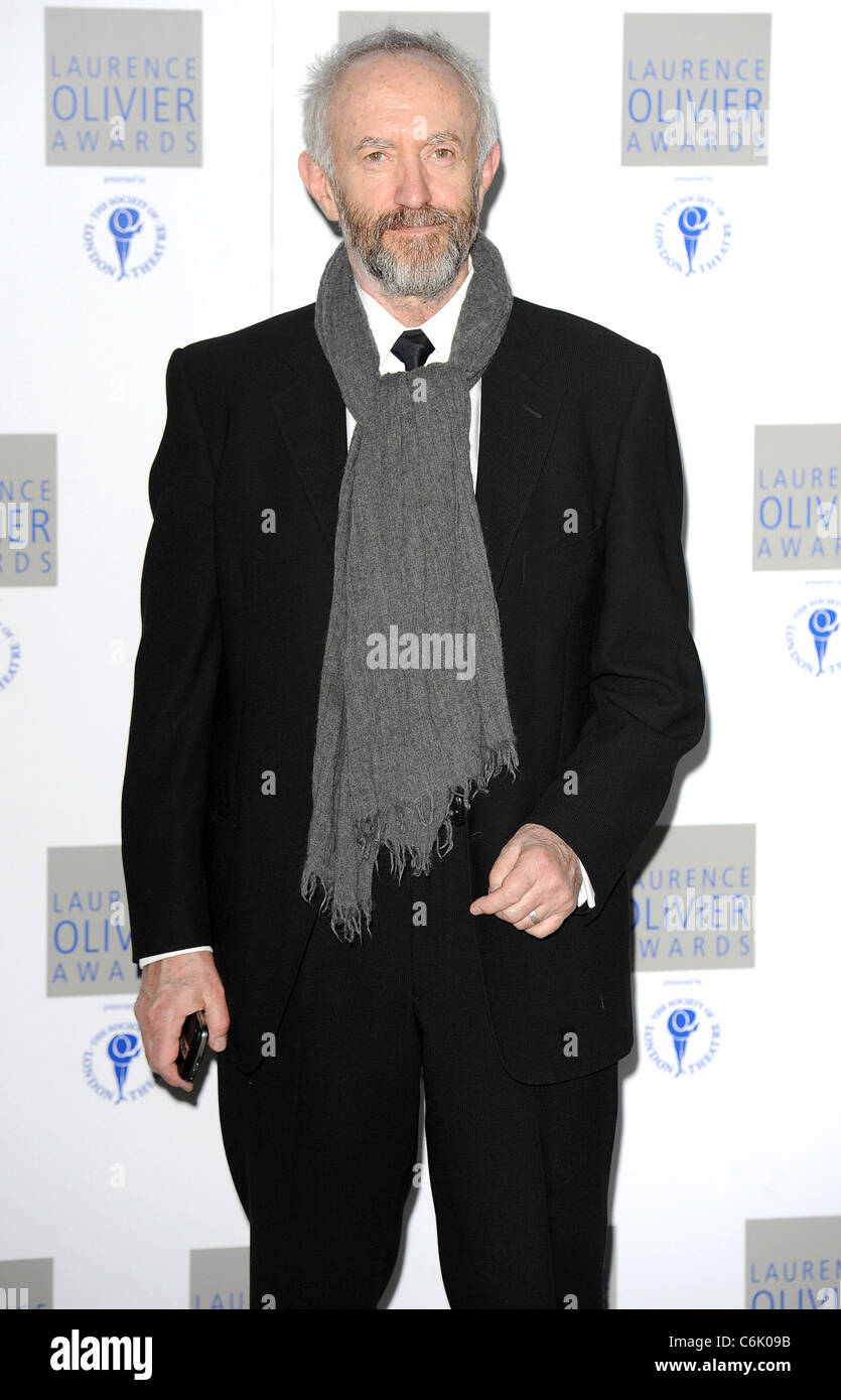 Jonathan Pryce assiste à la Laurence Olivier Awards à l'hôtel Grosvenor House à Londres, Angleterre - 21.03.10 Banque D'Images