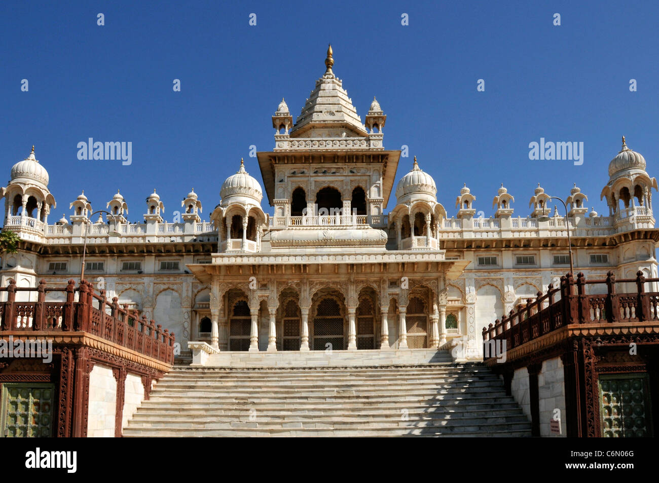 Jaswant Thada cénotaphe commémoratif Jodhpur Rajasthan Inde Banque D'Images