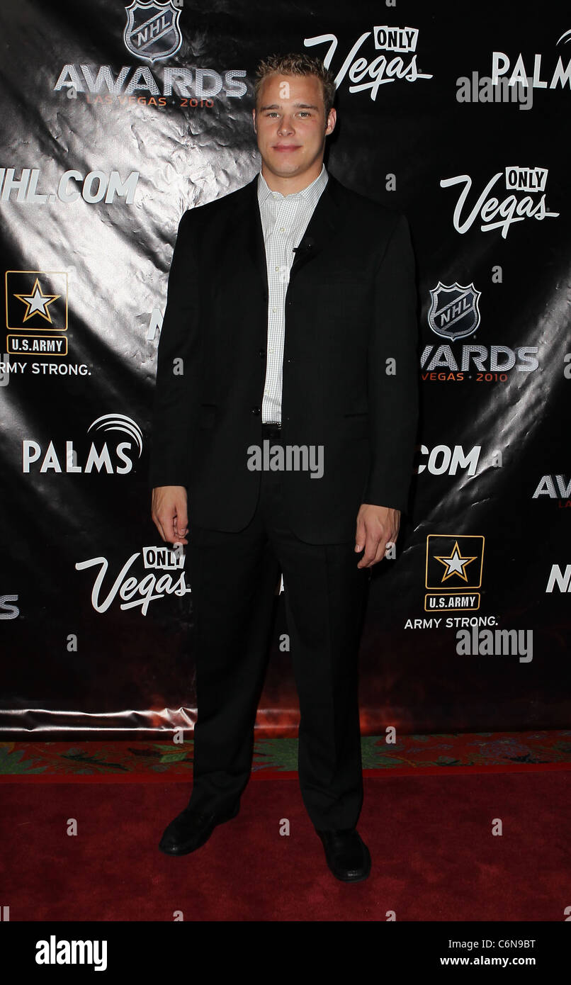 Dustin Brown 2010 NHL Awards Red Carpet arrivants tenue à l'hôtel Palms Casino à Las Vegas Las Vegas, USA - 23.06.10 Banque D'Images