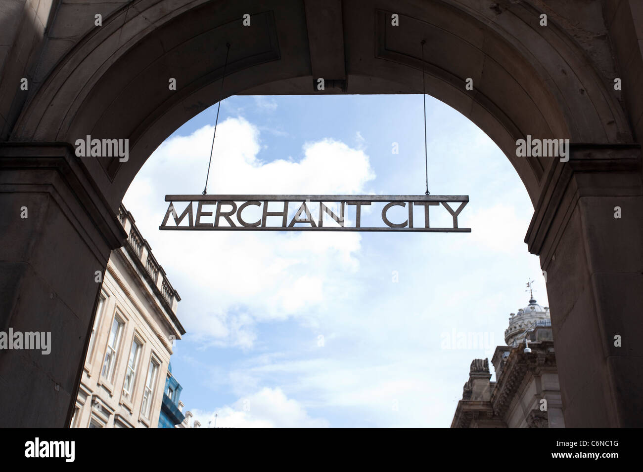 Merchant City Glasgow en Écosse. Photo:Jeff Gilbert Banque D'Images