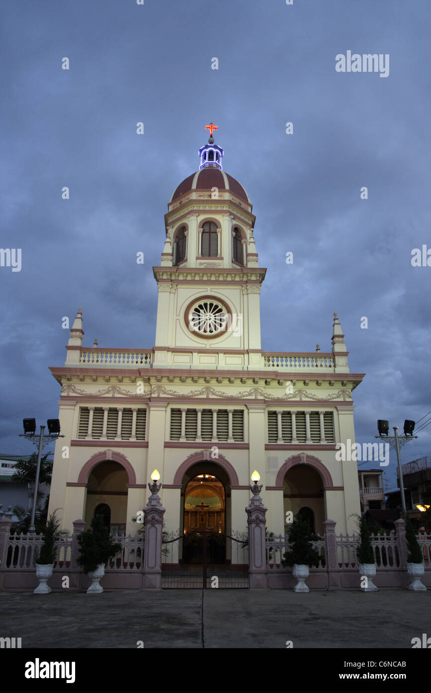 Église de Santa Cruz à Bangkok Banque D'Images