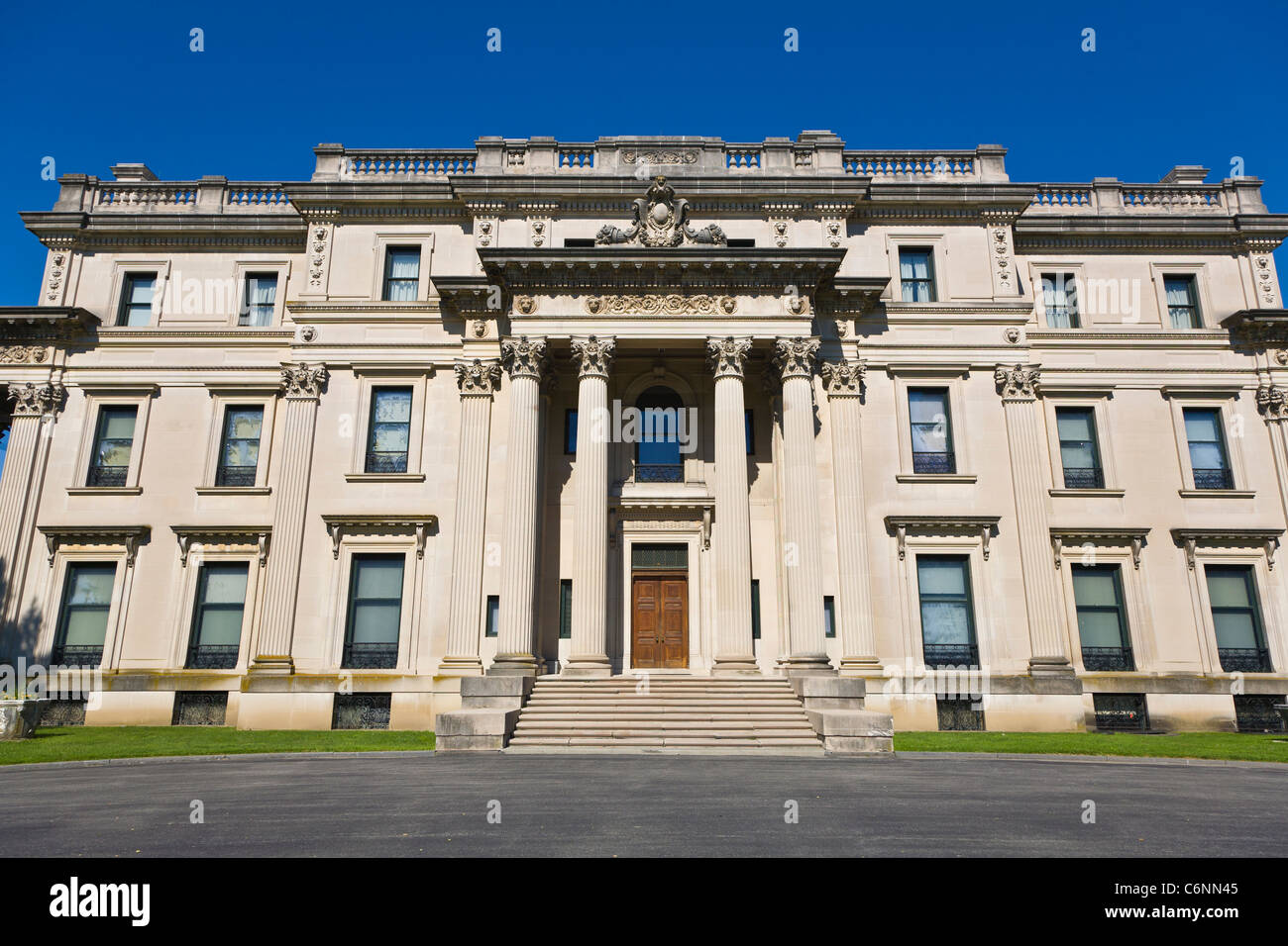 Site Historique National de Vanderbilt Mansion dans le Hudson Valley ville de Hyde Park à New York Banque D'Images