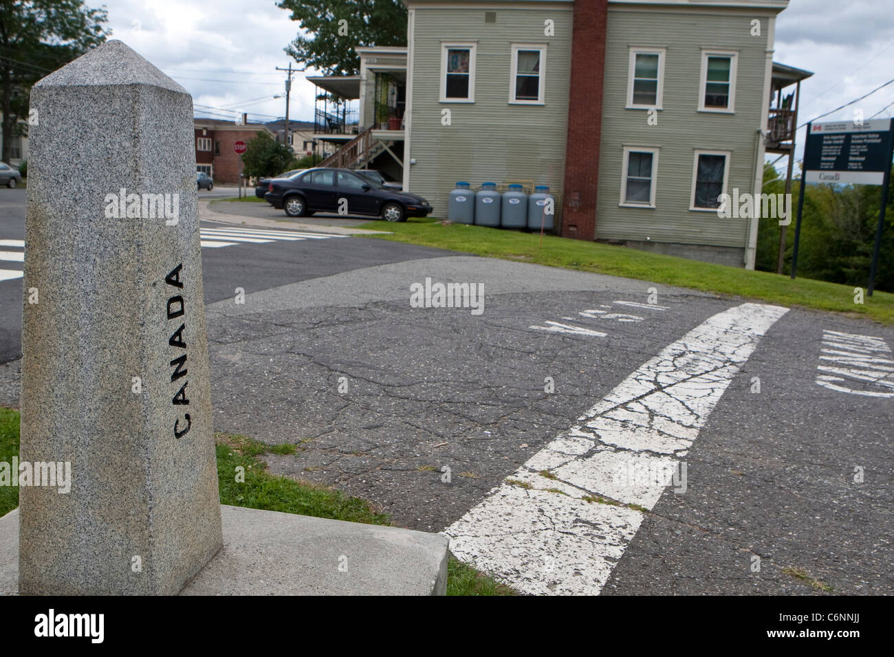 Us canada border Banque de photographies et d’images à haute résolution