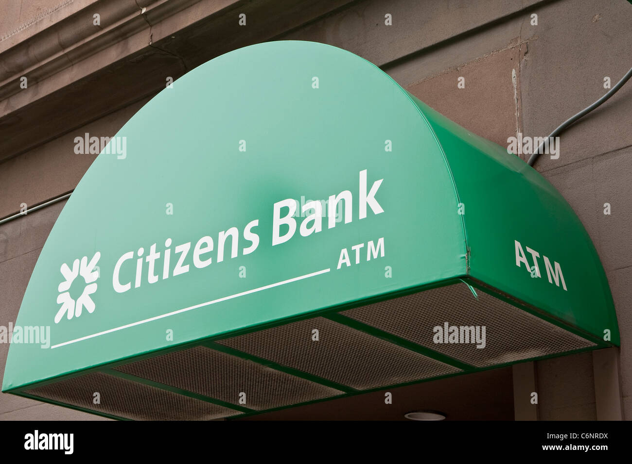 La Citizens Bank branch est photographié à Hartford, Connecticut, samedi 6 août 2011. Banque D'Images