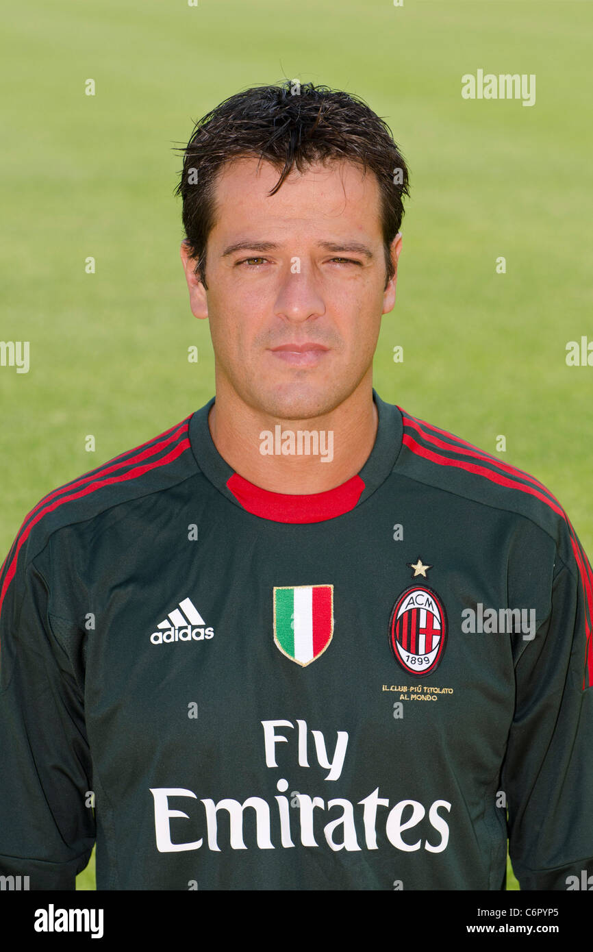 Flavio Roma (Rome), 25 août 2011 - Football : l'équipe de l'AC Milan en Italie d'une séance photo. (Photo par aicfoto/AFLO) Banque D'Images