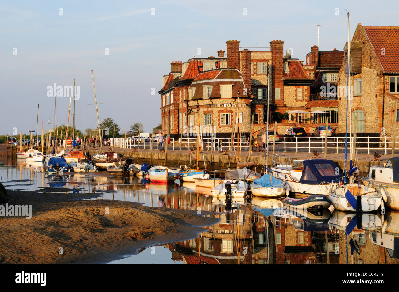 Blakeney Quay, Norfolk, England, UK Banque D'Images