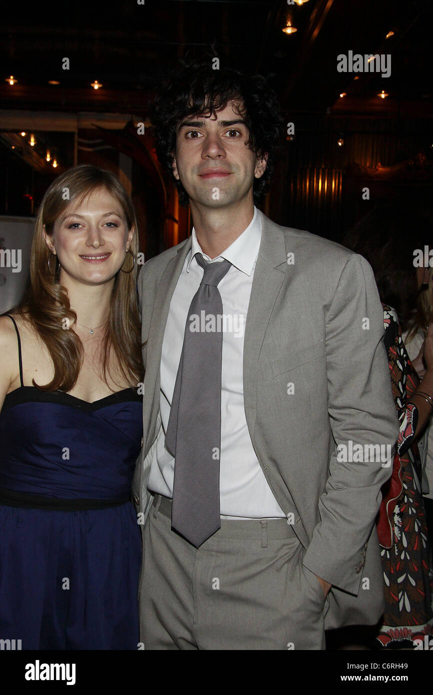 Hamish Linklater marin Irlande et participant à la 2010 Village Voice prix OBIE, honorant le meilleur de Broadway, tenue à Banque D'Images