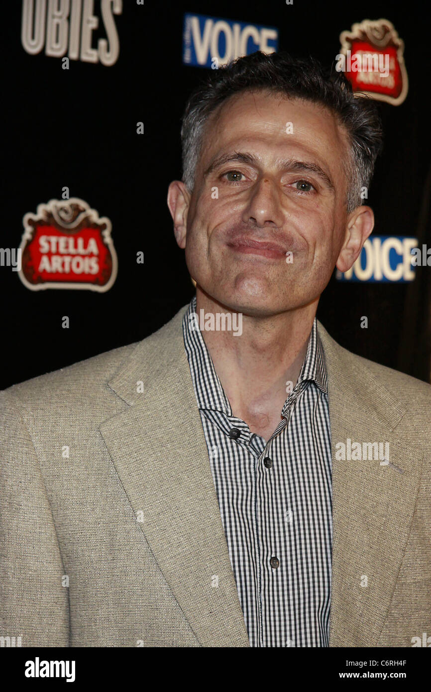 David Greenspan participant à la 2010 Village Voice prix OBIE, honorant le meilleur de Broadway, qui s'est tenue au Webster Hall. New York Banque D'Images