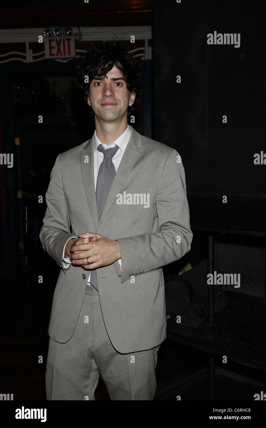 Hamish Linklater assistant à la 2010 Village Voice prix OBIE, honorant le meilleur de Broadway, qui s'est tenue au Webster Hall. Nouveau Banque D'Images