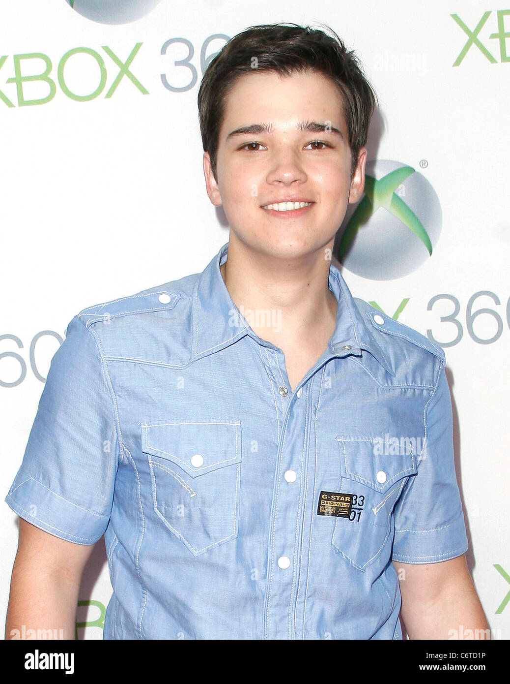 Nathan Kress Première mondiale de "Project Natal" sur XBox 360 qui s'est tenue à l'Galen Center de Los Angeles, Californie - 13.06.10 Banque D'Images