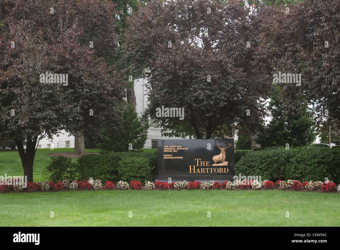 Le Hartford Financial Services Group Headquarters est photographié à Hartford, Connecticut, samedi 6 août 2011. Banque D'Images