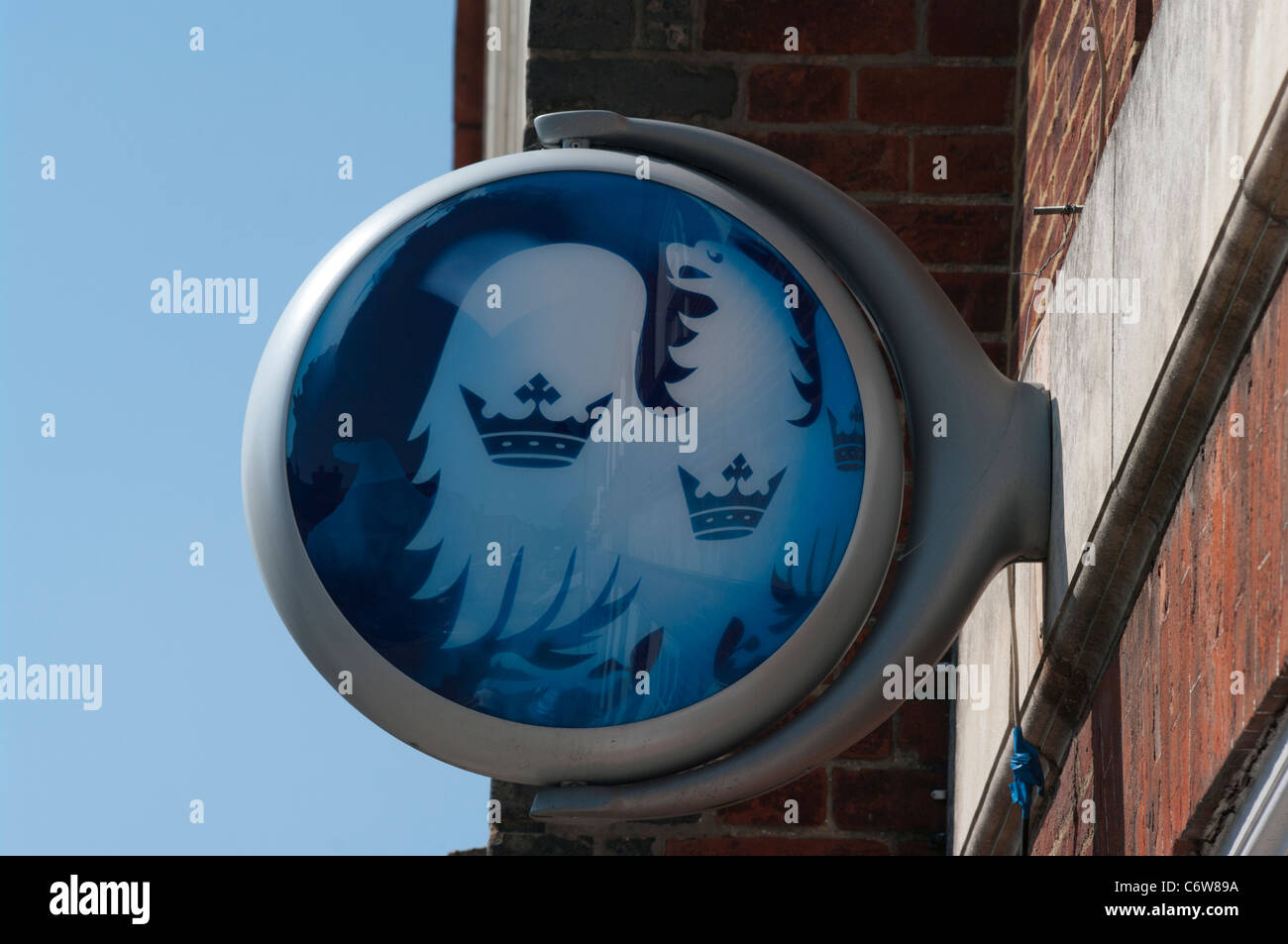 Barclays Bank Logo signe signes Grandes banques UK Banque D'Images