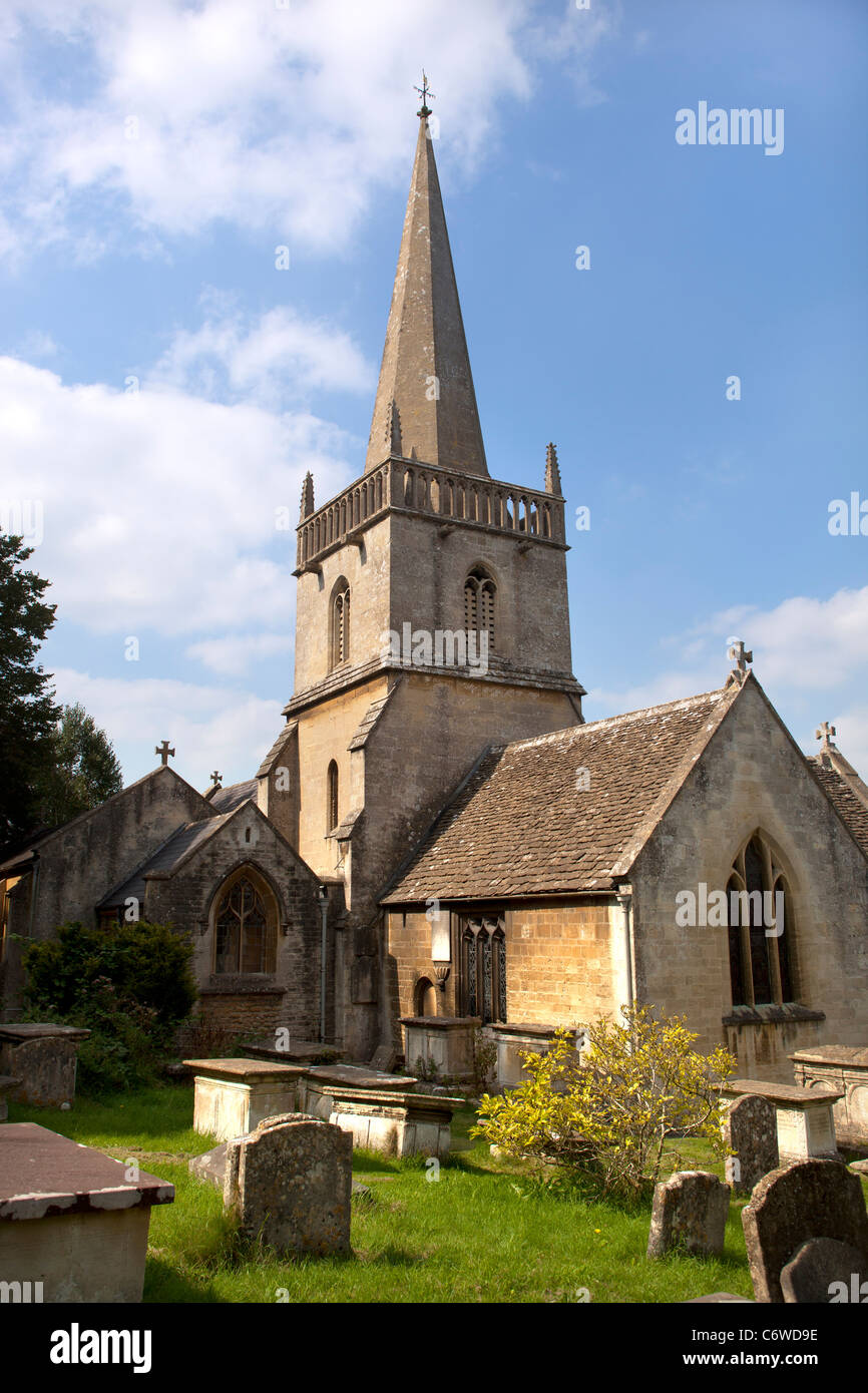 L'église St Thomas fort Wiltshire Banque D'Images