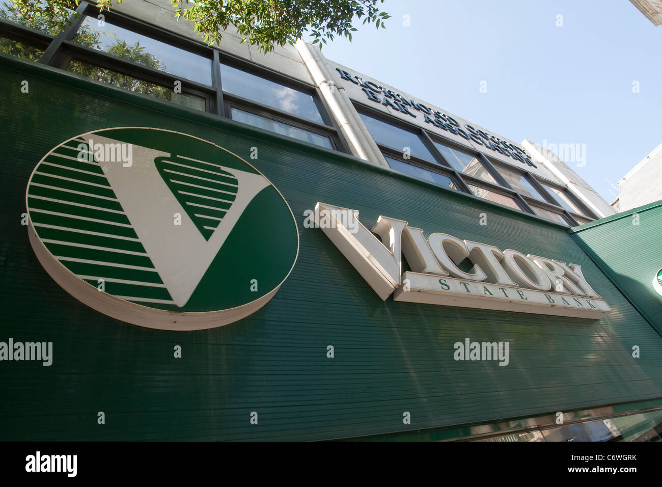 Une victoire Banque d'État store est représenté à New York, NY Le dimanche 31 juillet 2011. Banque D'Images