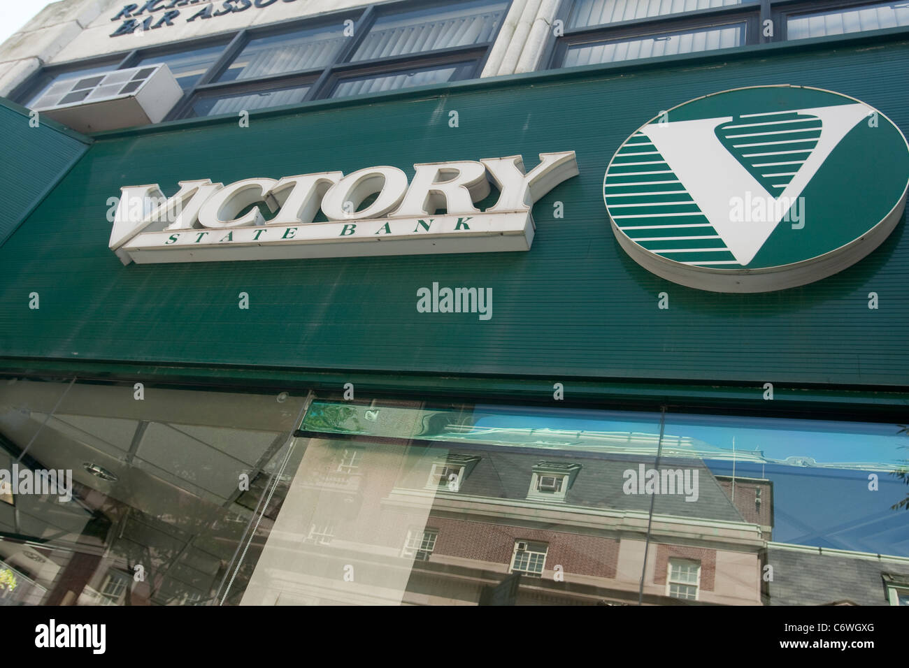 Une victoire Banque d'État store est représenté à New York, NY Le dimanche 31 juillet 2011. Banque D'Images
