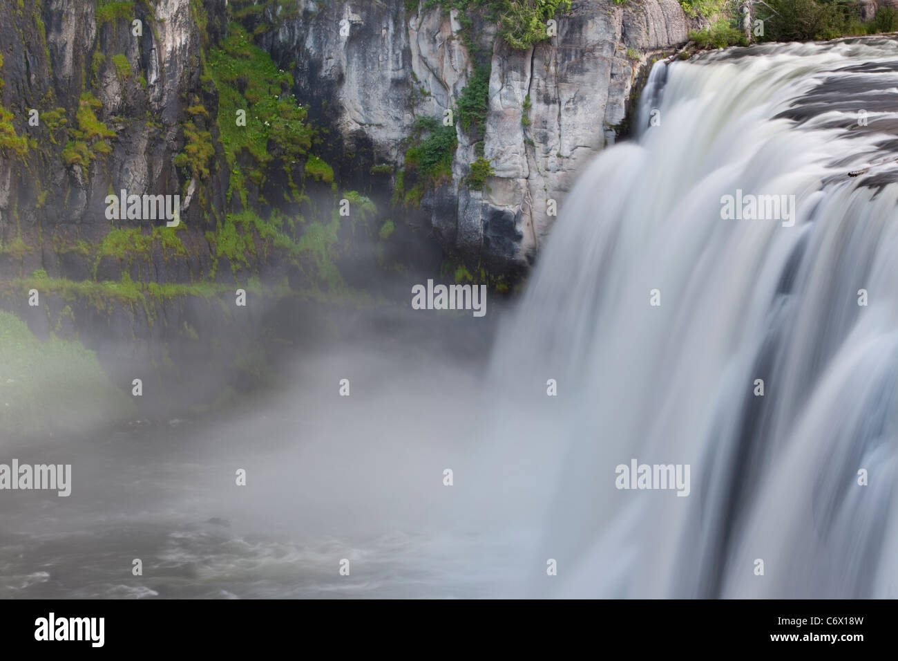 La région de Mesa Falls Idaho - Ashton, Targhee National Forest, Fremont Comté, USA Banque D'Images