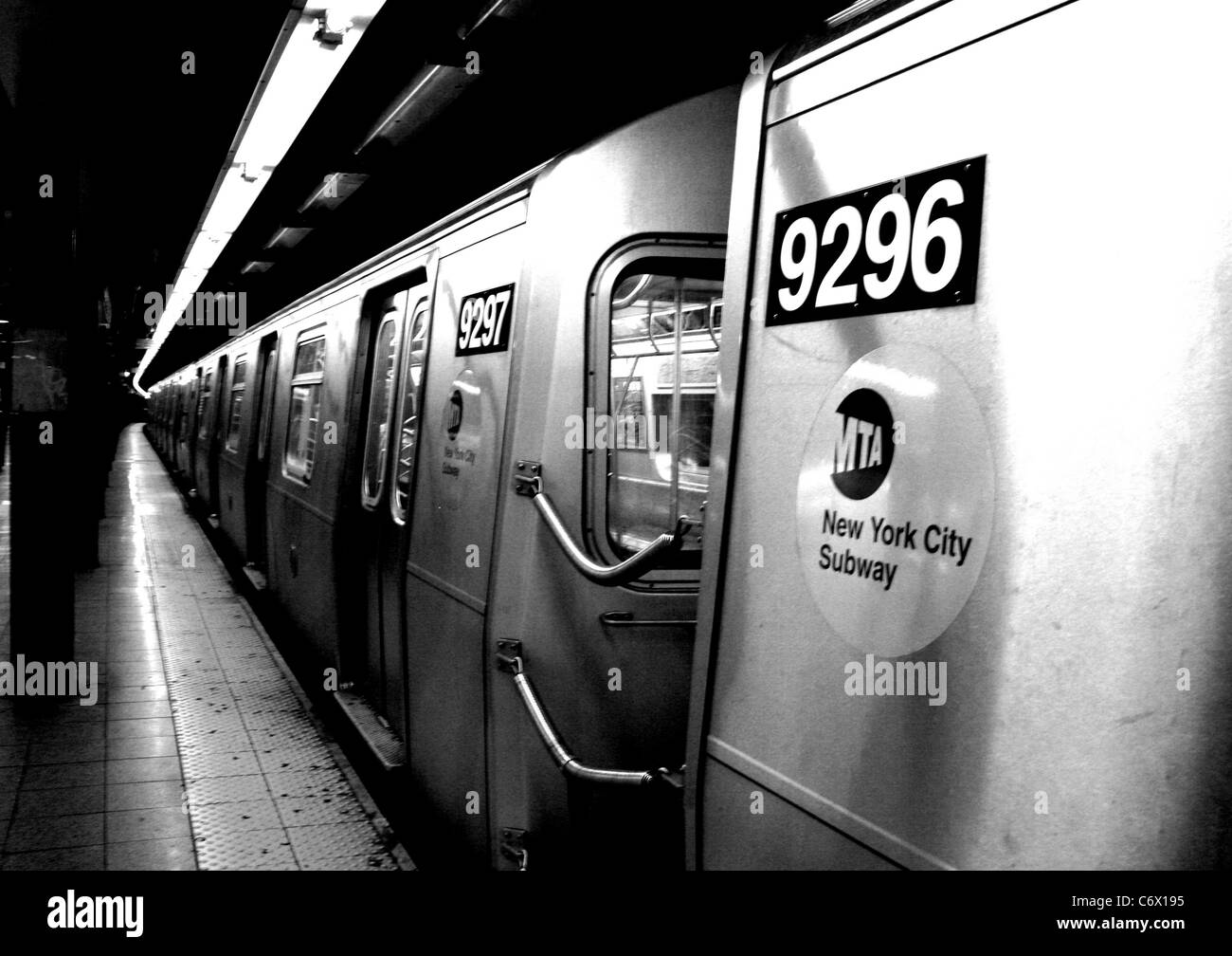New York City subway. Banque D'Images