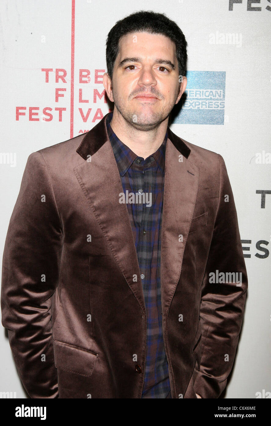 Directeur, Aaron Schneider, 9e Festival du film de Tribeca - Premiere de "Get Low" Arrivées - New York City, USA - 27.04.10 Banque D'Images