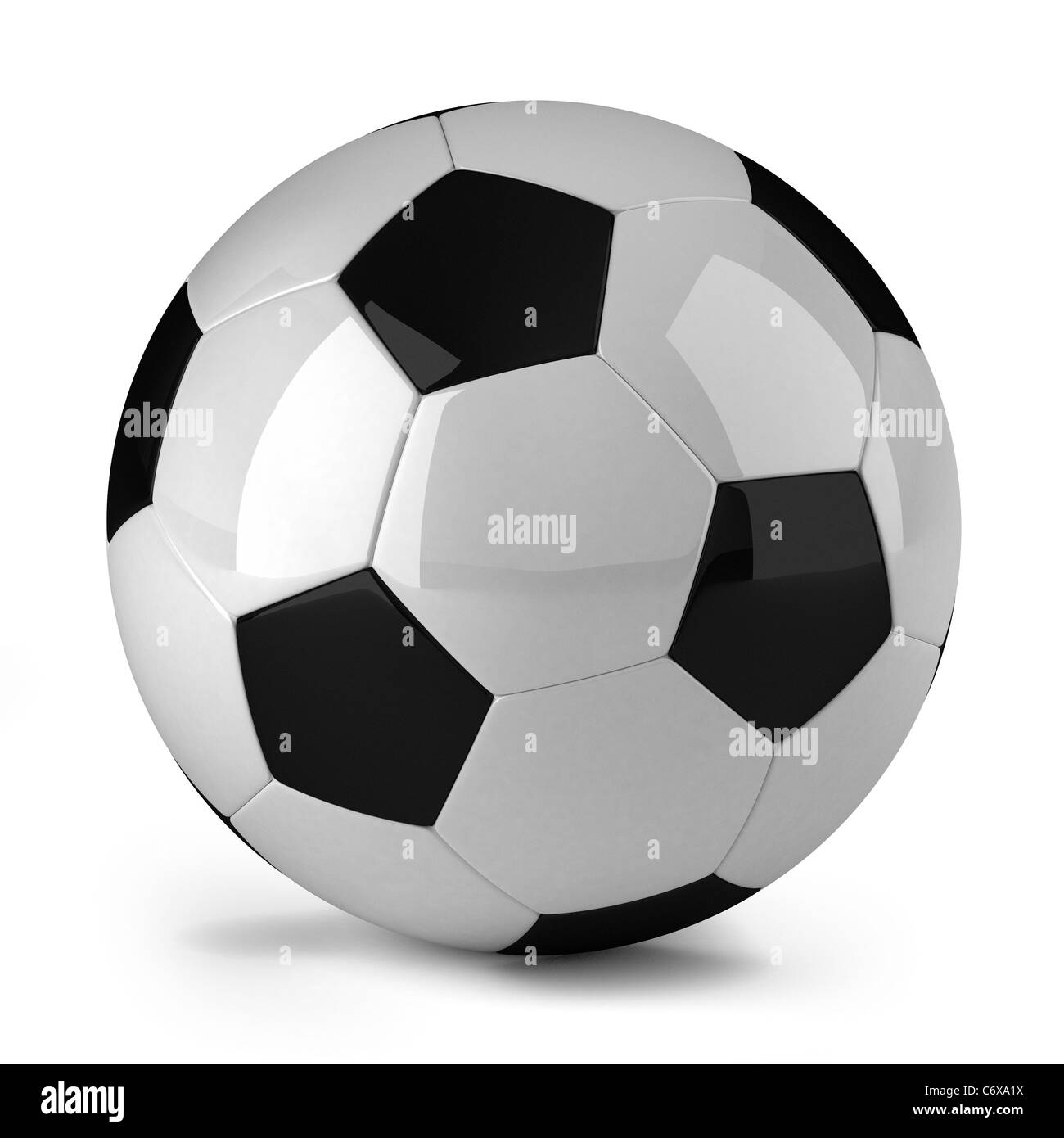 Ballon de soccer Banque D'Images