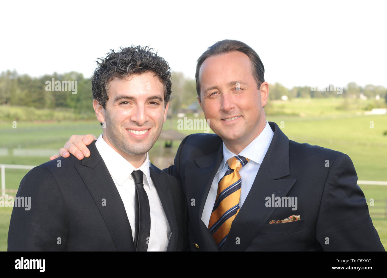 Jarrod Spector Le mariage de Lisa Gaudio et Jimmy Kazanjian à Radnor Hunt Club au Malvern, Pennsylvanie - 08.05.10 Hugh Dillon Banque D'Images
