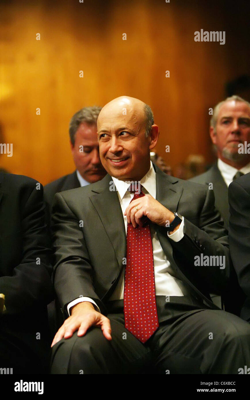 C Lloyd Blankfein, président et chef de la direction de The Goldman Sachs Group, Inc. au cours de la sécurité intérieure et d'un Sénat Banque D'Images
