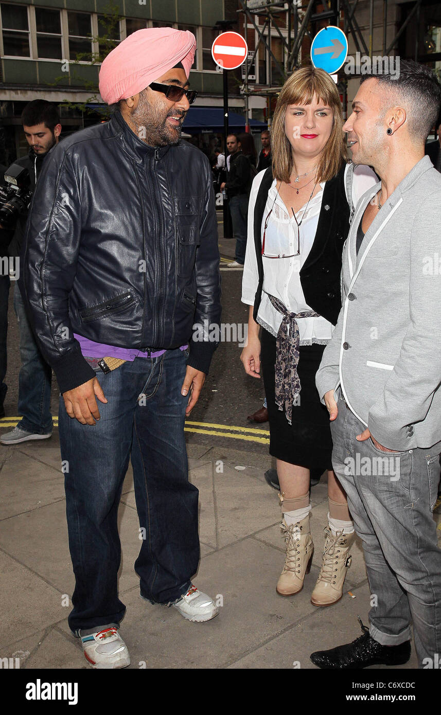 Hardeep Singh Koli Yo ! Marché du sushi Place - soirée de lancement à Londres, Angleterre - 28.04.10 Banque D'Images