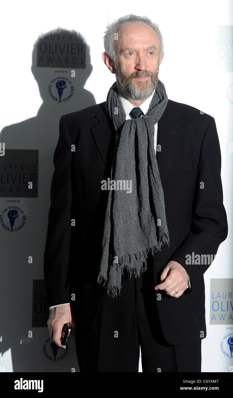 Jonathan Pryce Le Laurence Olivier Awards 2010 tenue à l'hôtel Grosvenor House - Arrivées. Londres, Angleterre - 21.03.10 Banque D'Images