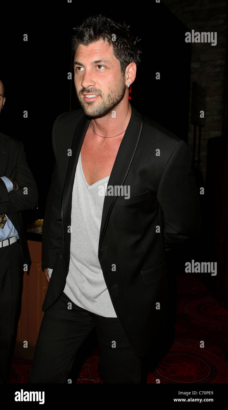 Maksim Chmerkovskiy mauvais garçon de la salle de bal, Maksim Chmerkovskiy héberge à TABU Lounge Ultra at MGM Grand Resort Casino. Las Banque D'Images