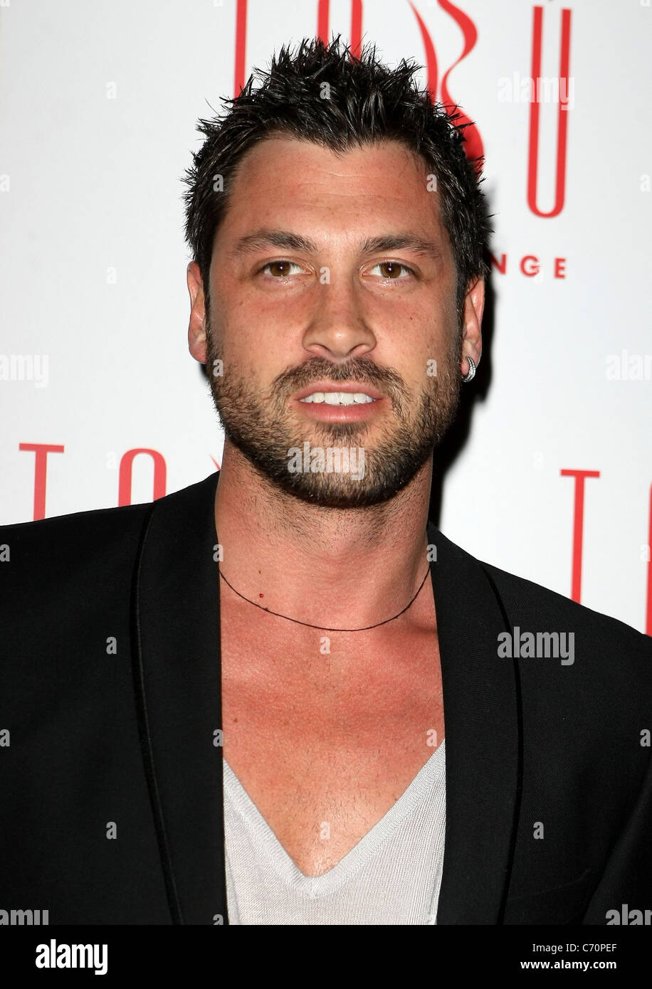 Maksim Chmerkovskiy mauvais garçon de la salle de bal, Maksim Chmerkovskiy héberge à TABU Lounge Ultra at MGM Grand Resort Casino. Las Banque D'Images