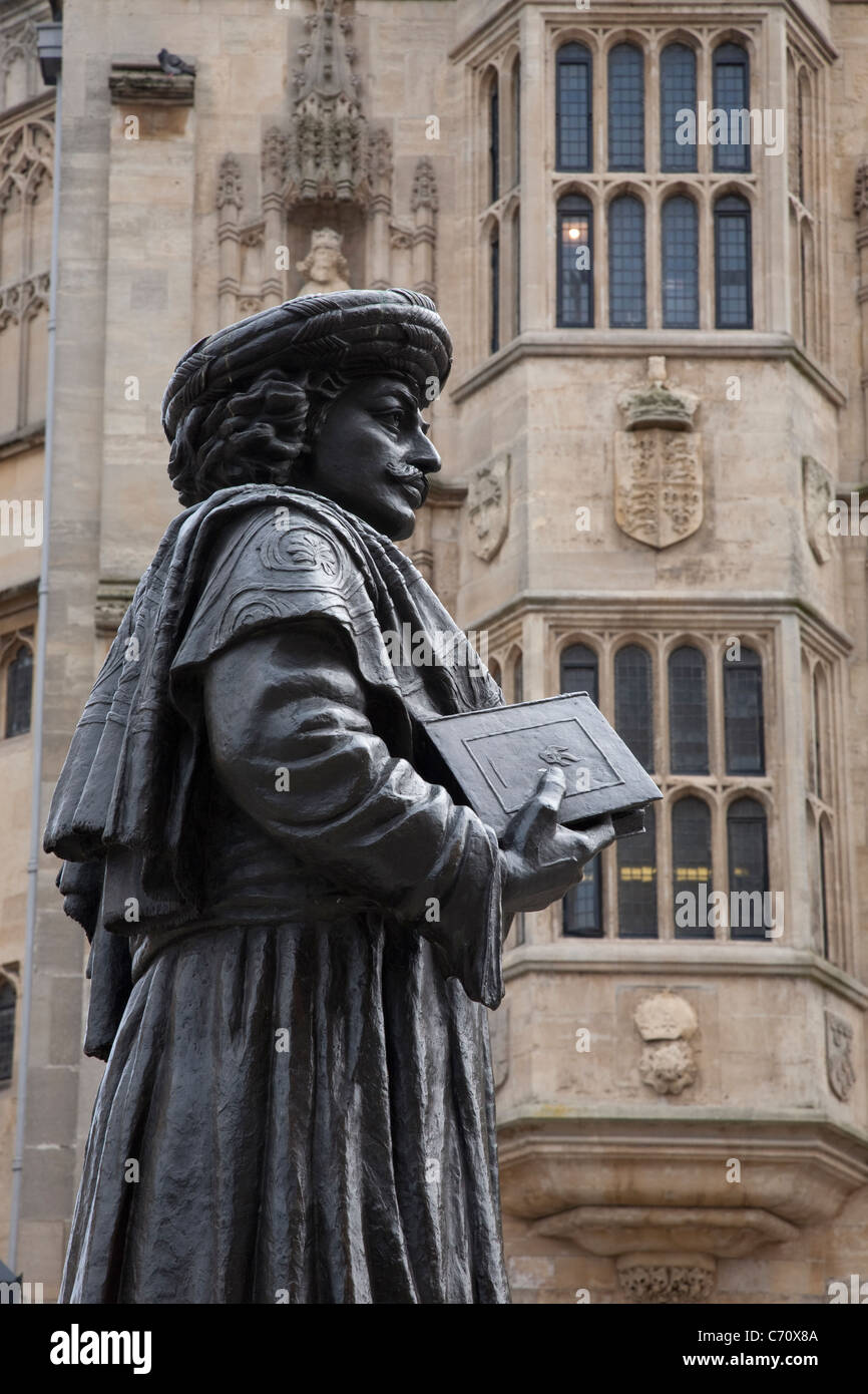 Rammohum Rajah Roy Statue, Bristol, England, UK Banque D'Images