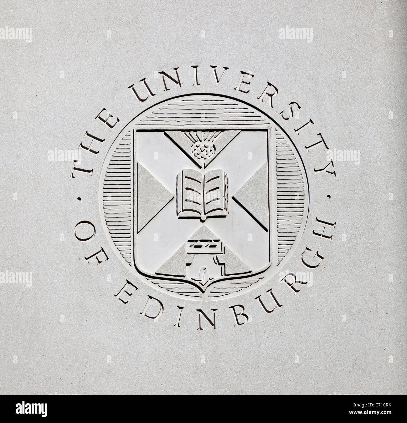 L'Université d'Édimbourg signent l'Ecosse UK Banque D'Images