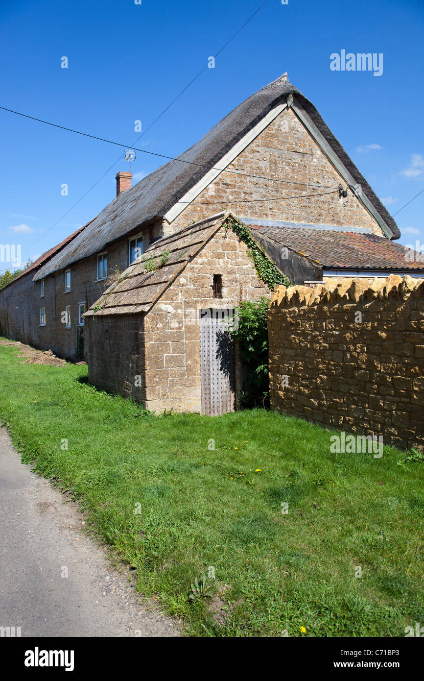 L'ancien village de verrouiller ou prison Merriott Banque D'Images