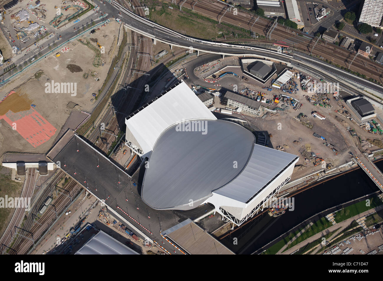 Site Jeux olympiques de Londres 2012 Banque D'Images