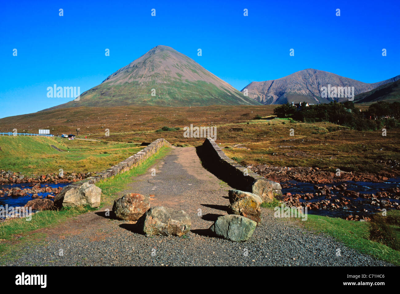 Glamaig, Sligachan, île de Skye, Écosse Banque D'Images