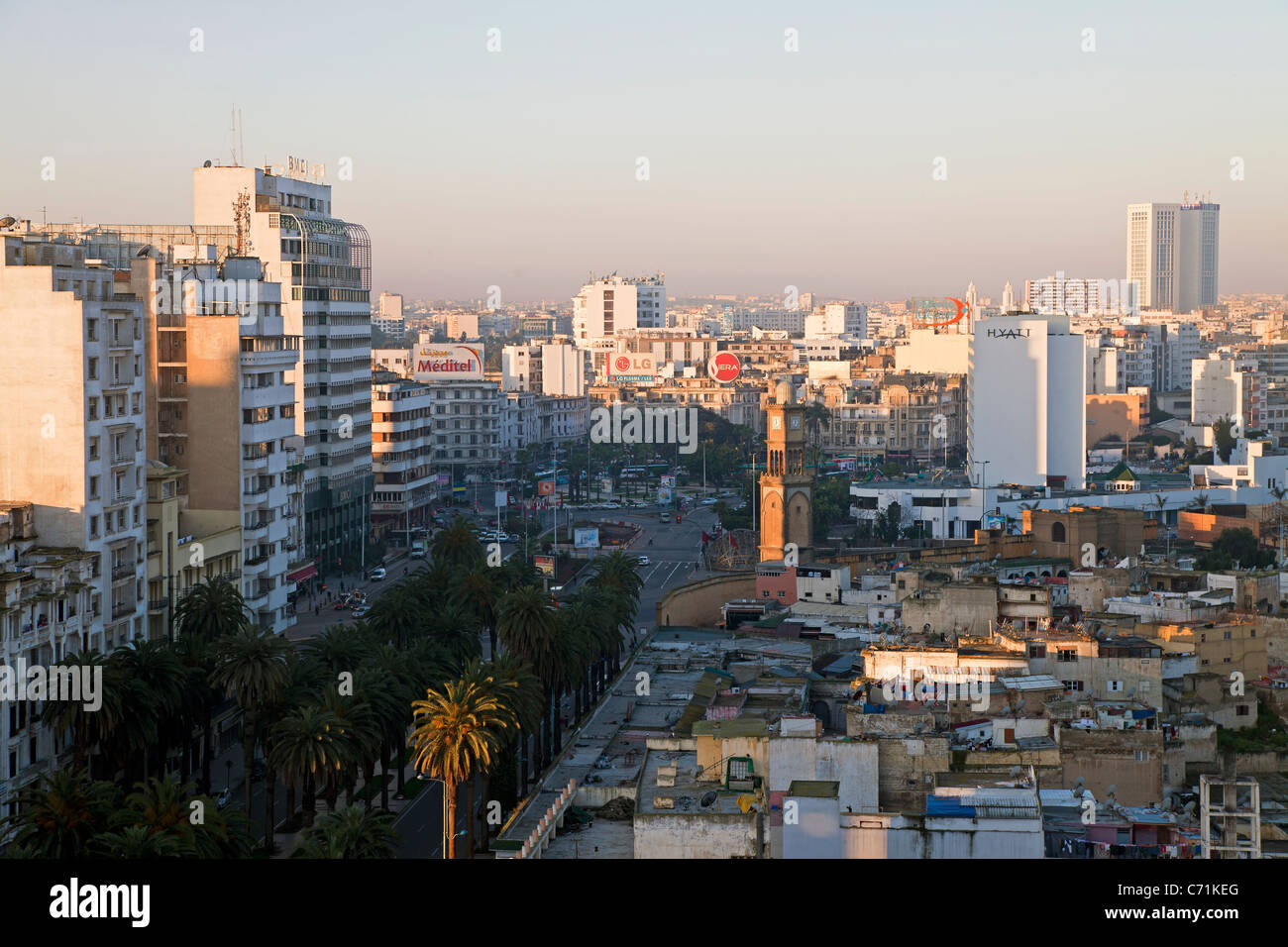 Casablanca, Maroc, Afrique du Nord Banque D'Images