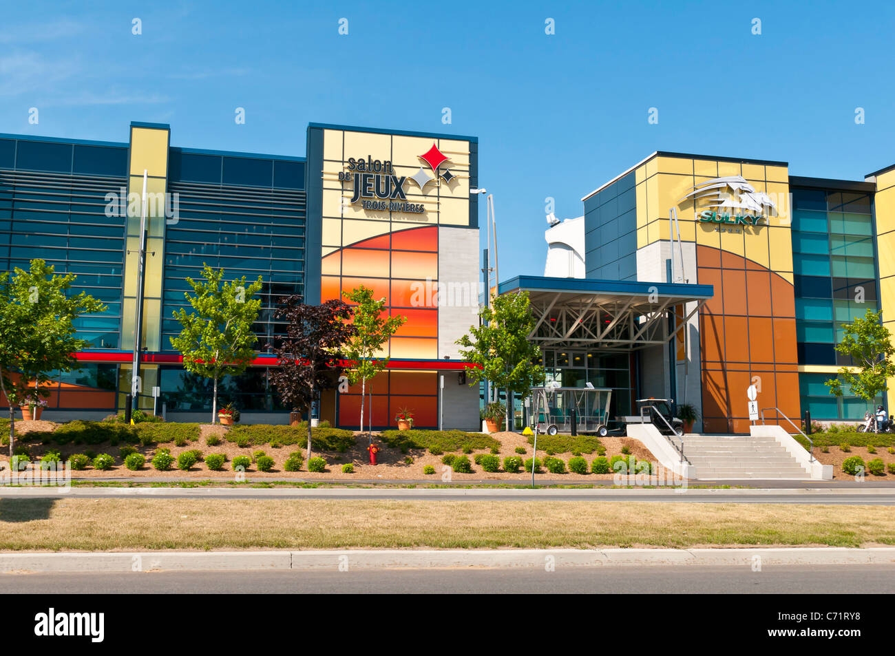 Centre de divertissement de la ville de Trois-Rivières, Mauricie, Québec, Canada Banque D'Images
