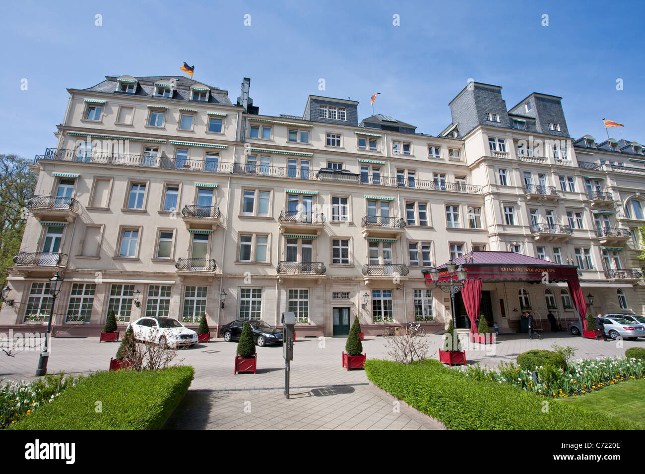 Hôtel BRENNERS, HOTEL AND SPA, hôtel de luxe, GRANDHOTEL, BADEN-BADEN BADEN-Württemberg, Allemagne, Europe, Banque D'Images