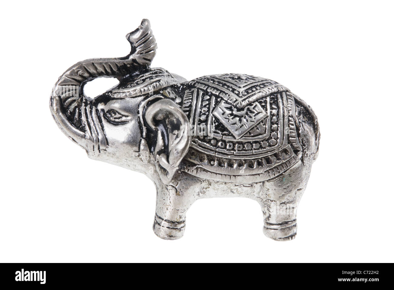 Figurine éléphant indien Banque D'Images