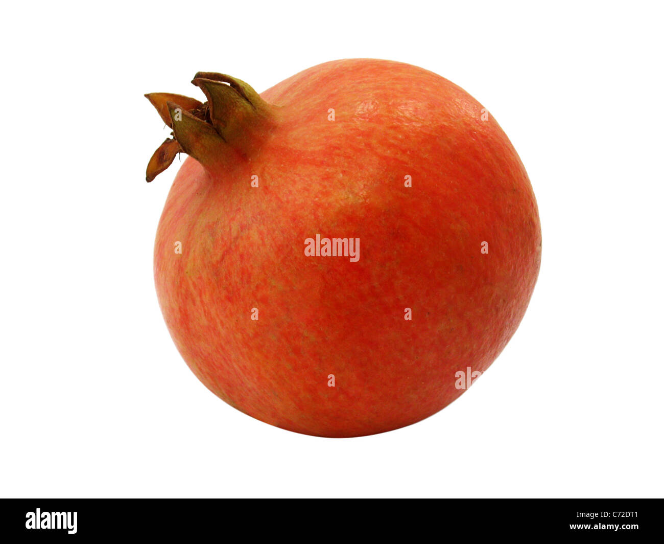 Pomegranate isolated on white Banque D'Images